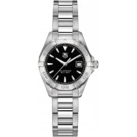 Tag Heuer Aquaracer Black Dial Stainless Ladies Watch WAY1410-BA0920